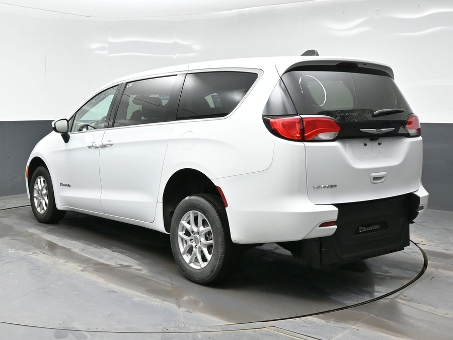 Used 2023 Chrysler Voyager LX - BraunAbility Rear Entry Entry Fold Out Manual Ramp