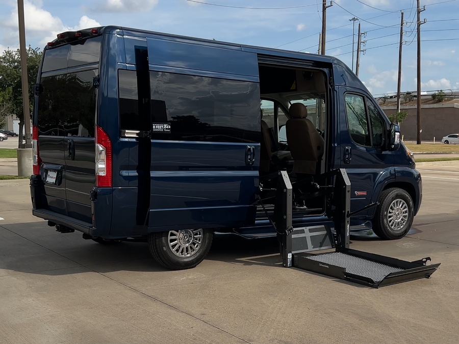 Used 2022 Ram ProMaster 1500 136 WB - TEM Side Entry Entry Lift Automatic Ramp