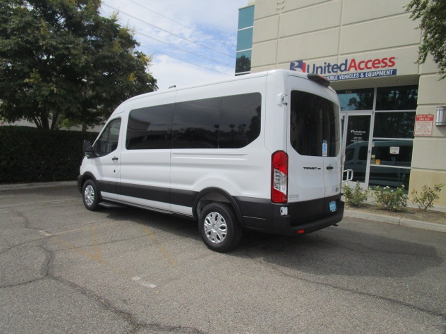 New 2026 Ford Transit 150 - SUNSET VANS Commercial Side Entry Lift Automatic Ramp
