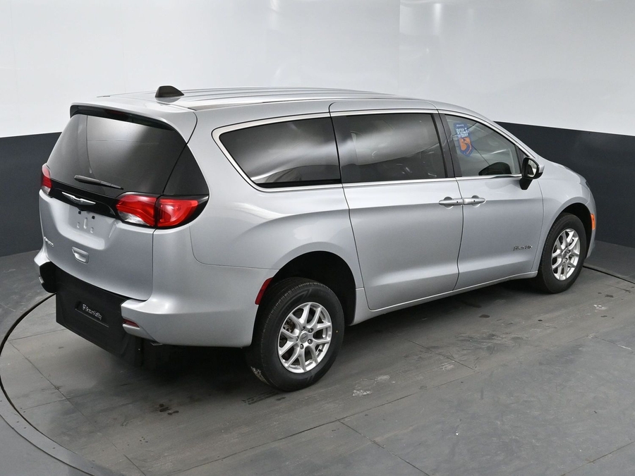 Used 2023 Chrysler Voyager LX CPO - BraunAbility Rear Entry Entry Fold Out Manual Ramp