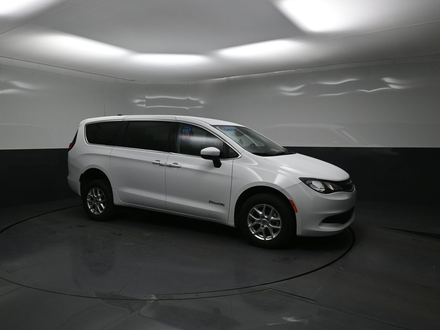 Used 2023 Chrysler Voyager LX - BraunAbility Rear Entry Fold Out Manual Ramp