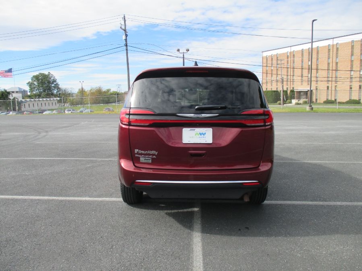 Red Chrysler Pacifica image number 4