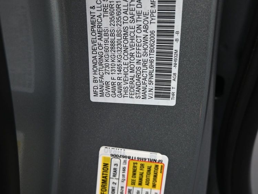 New 2026 Honda Odyssey EX-L - BraunAbility Side Entry In Floor Automatic Ramp