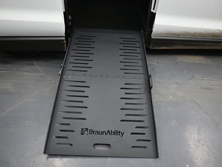 Used 2023 Chrysler Voyager LX - BraunAbility Side Entry Entry Fold Out Manual Ramp