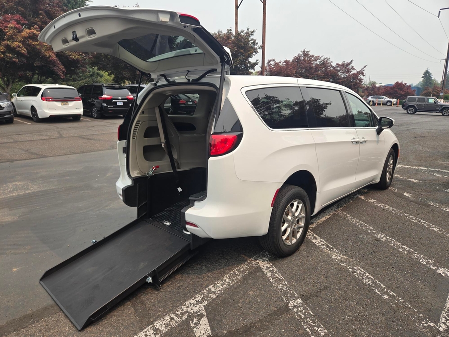 Used 2023 Chrysler Voyager LX - ATS Commercial Rear Entry Fold Out Manual Ramp