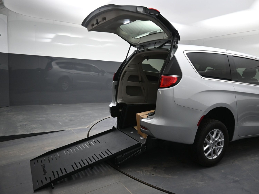 Used 2024 Chrysler Voyager LX - BraunAbility Rear Entry Entry Fold Out Manual Ramp