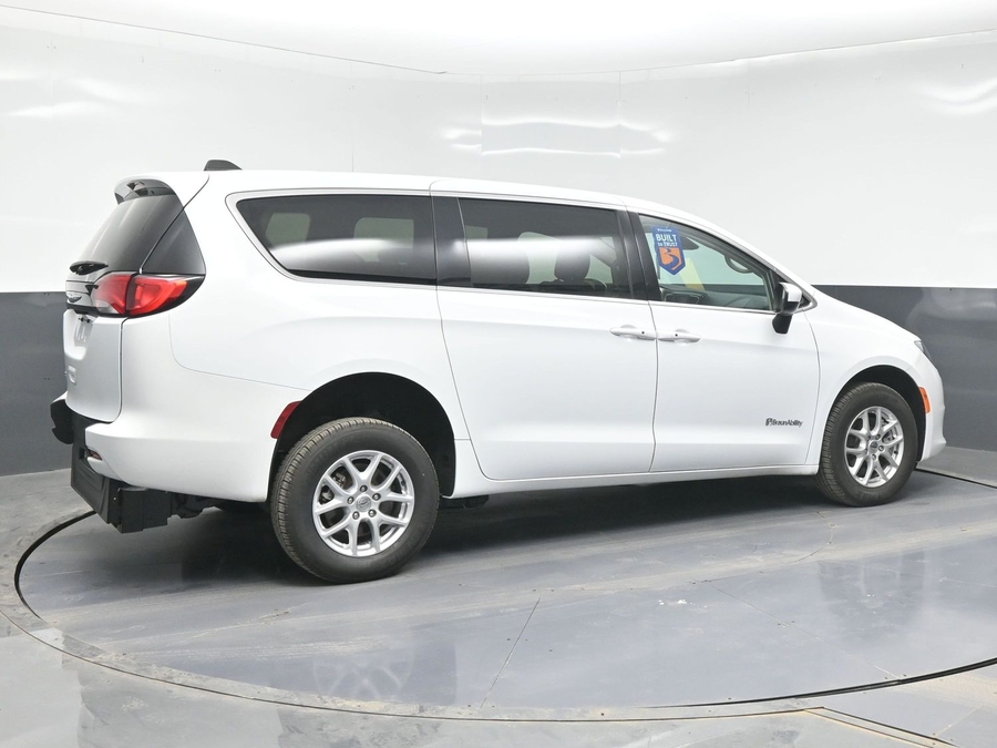 Used 2023 Chrysler Voyager LX - BraunAbility Rear Entry Entry Fold Out Manual Ramp