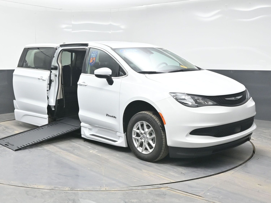 Used 2023 Chrysler Voyager LX - BraunAbility Side Entry Entry In Floor Automatic Ramp