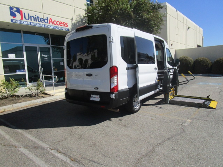 Used 2023 Ford Transit 350 XLT - Commercial Side Entry Lift Automatic Ramp