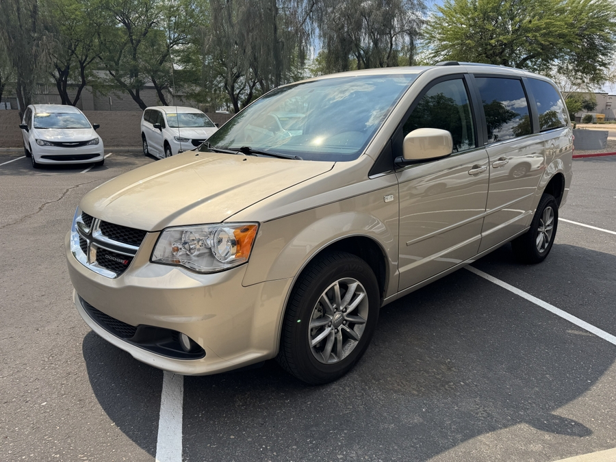 Used 2014 Dodge Grand Caravan SXT 30th Anniversary - Ryno Rear Entry Entry Fold Out Manual Ramp