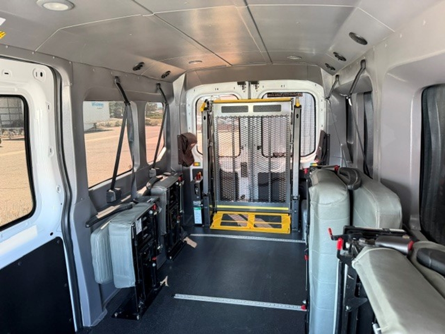 New 2024 Ford Transit 150 - OTH Commercial Rear Entry Lift Automatic Ramp