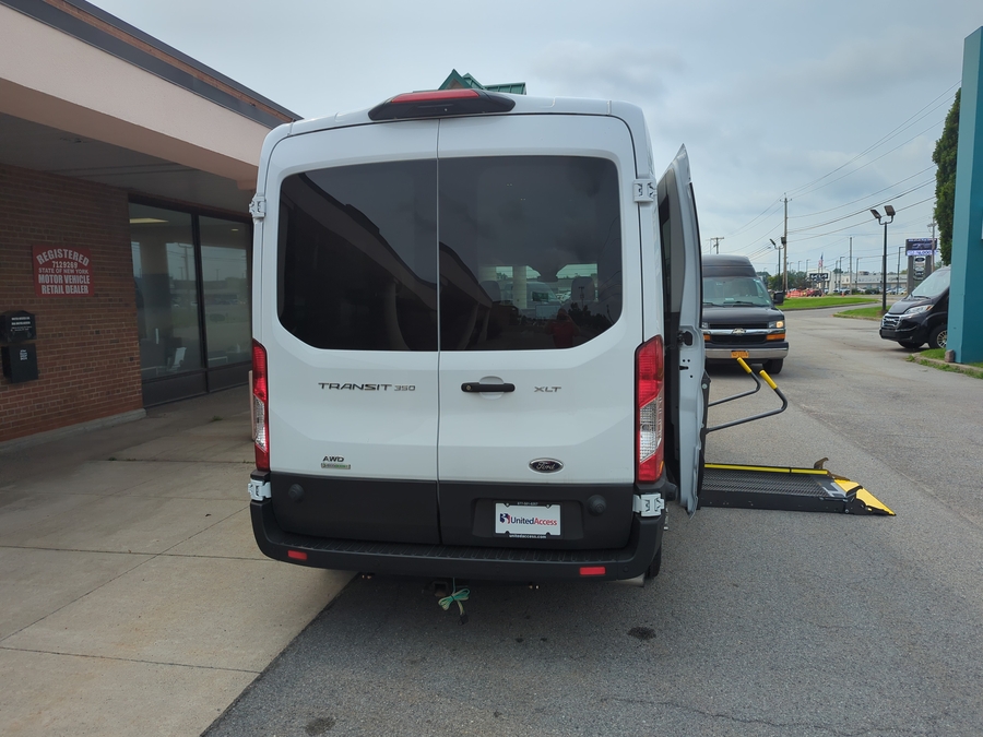 Used 2024 Ford Transit 350 XLT MR Pass AWD - OTH Side Entry Lift Automatic Ramp