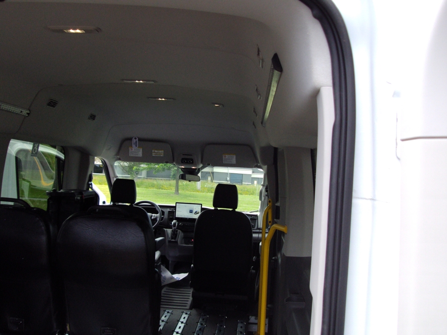 New 2026 Ford Transit 350 XL - Fenton Mobility Commercial Rear Entry Lift Automatic Ramp