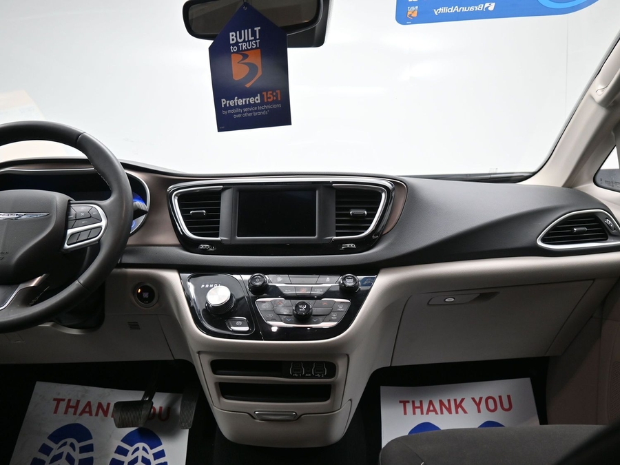 Used 2023 Chrysler Voyager LX - BraunAbility Rear Entry Entry Fold Out Manual Ramp