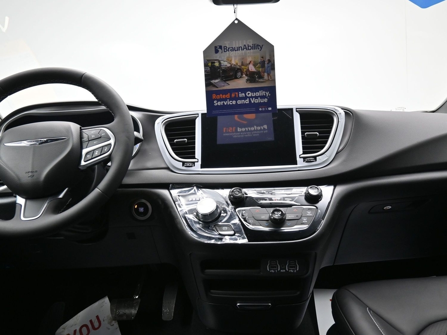 New 2025 Chrysler Voyager LX HCC - BraunAbility Rear Entry Entry Fold Out Manual Ramp