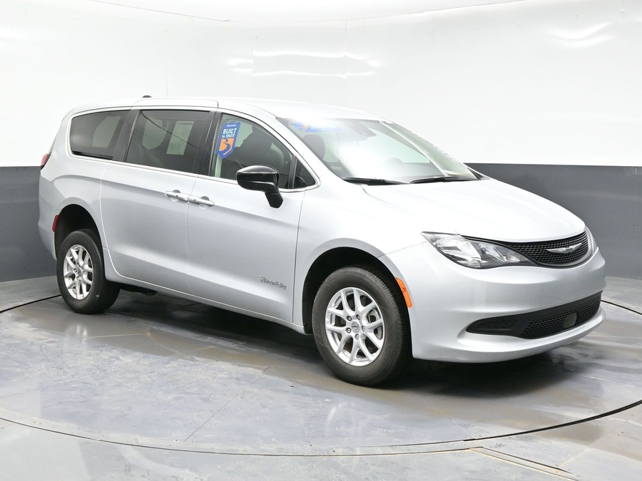 Used 2024 Chrysler Voyager LX - BraunAbility Rear Entry Fold Out Manual Ramp