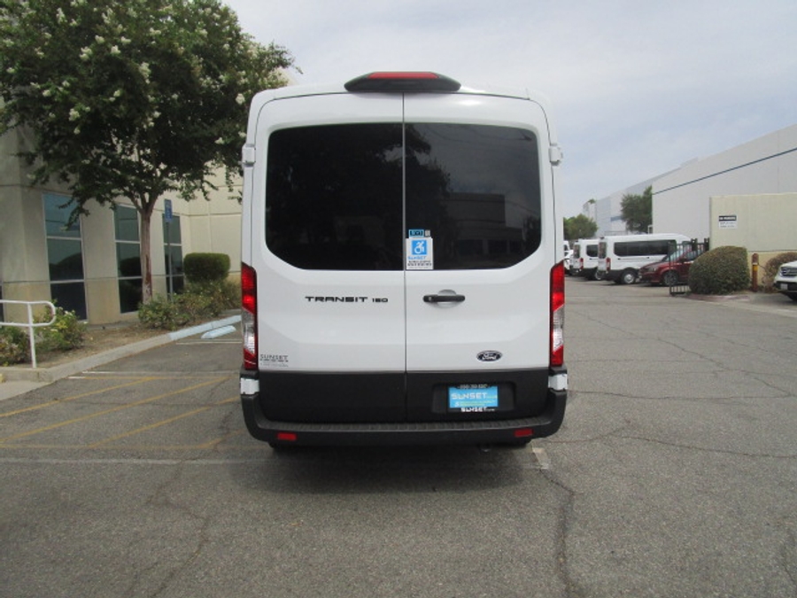 New 2026 Ford Transit 150 - SUNSET VANS Commercial Side Entry Lift Automatic Ramp