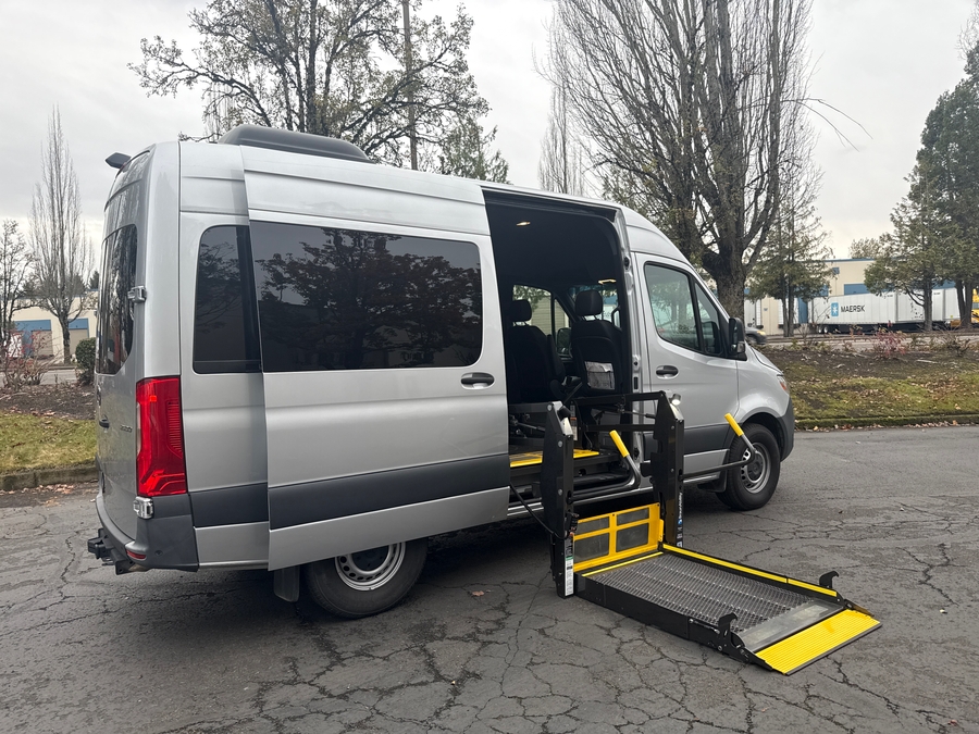 Used 2023 Mercedes-Benz Sprinter 2500 - OTH Side Entry Entry Lift Automatic Ramp