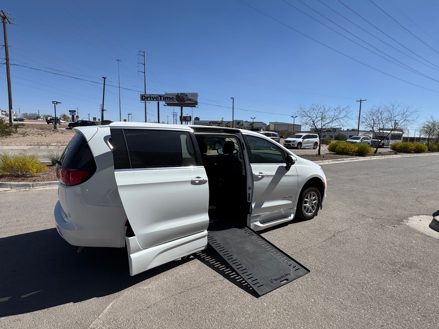 Used 2023 Chrysler Voyager LX base - BraunAbility Side Entry Entry In Floor Automatic Ramp