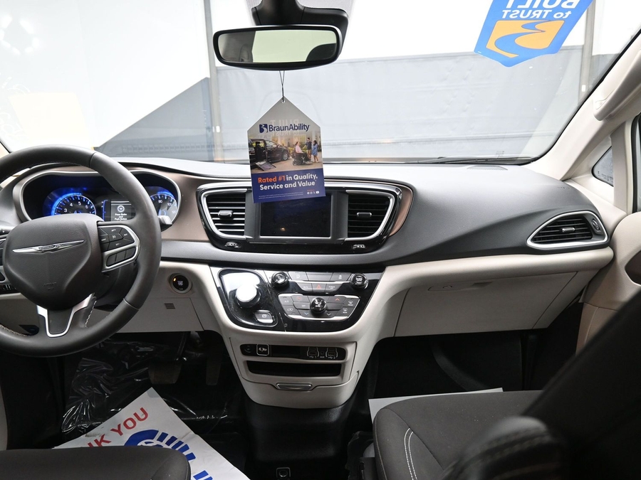 Used 2024 Chrysler Voyager LX - BraunAbility Side Entry Entry In Floor Automatic Ramp