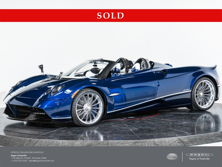 2017 Pagani Huayra Roadster