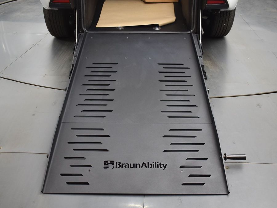 New 2025 Chrysler Voyager LX - BraunAbility Rear Entry Entry Fold Out Manual Ramp