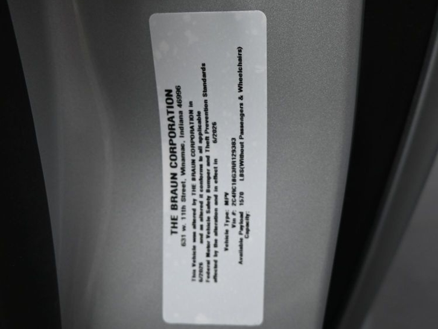 Used 2024 Chrysler Pacifica Touring L - BraunAbility Side Entry Fold Out Manual Ramp