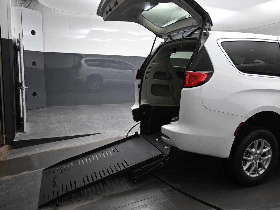 Used 2023 Chrysler Voyager LX - BraunAbility Rear Entry Entry Fold Out Manual Ramp