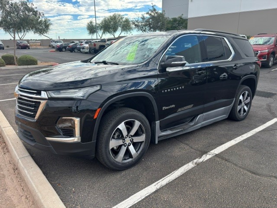 Used 2022 Chevrolet Traverse 3LT - BraunAbility Side Entry In Floor Automatic Ramp