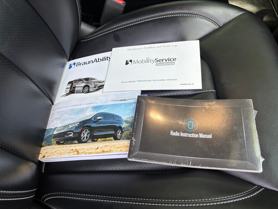 Used 2023 Chrysler Pacifica Touring L Sport - BraunAbility Side Entry Entry Fold Out Automatic Ramp