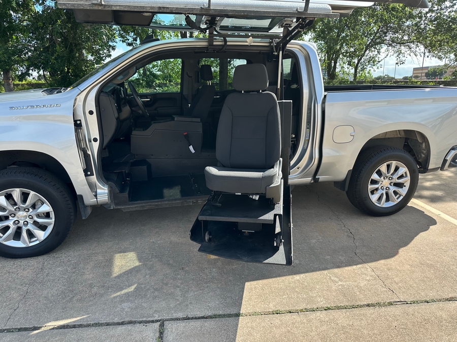 Used 2021 Chevrolet Silverado 1500 Custom - ATC Driver Lift Automatic Ramp