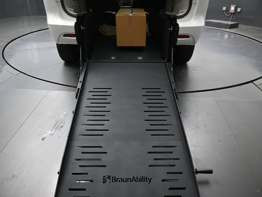 Used 2023 Chrysler Voyager LX - BraunAbility Rear Entry Fold Out Manual Ramp