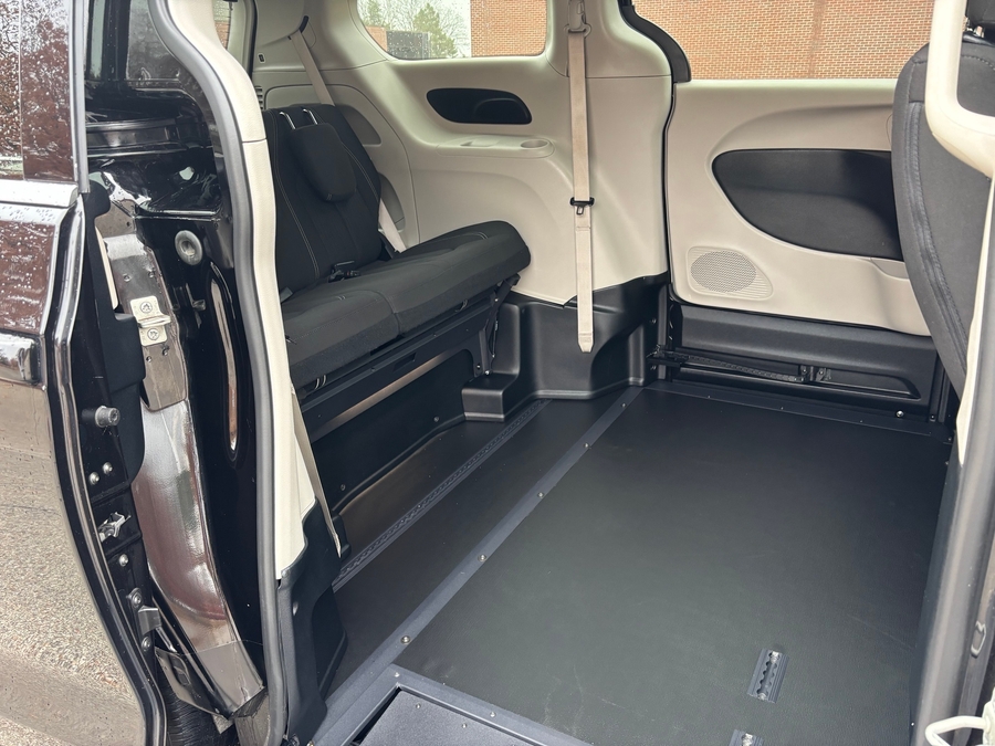 Used 2024 Chrysler Voyager LX - BraunAbility Side Entry Entry In Floor Automatic Ramp