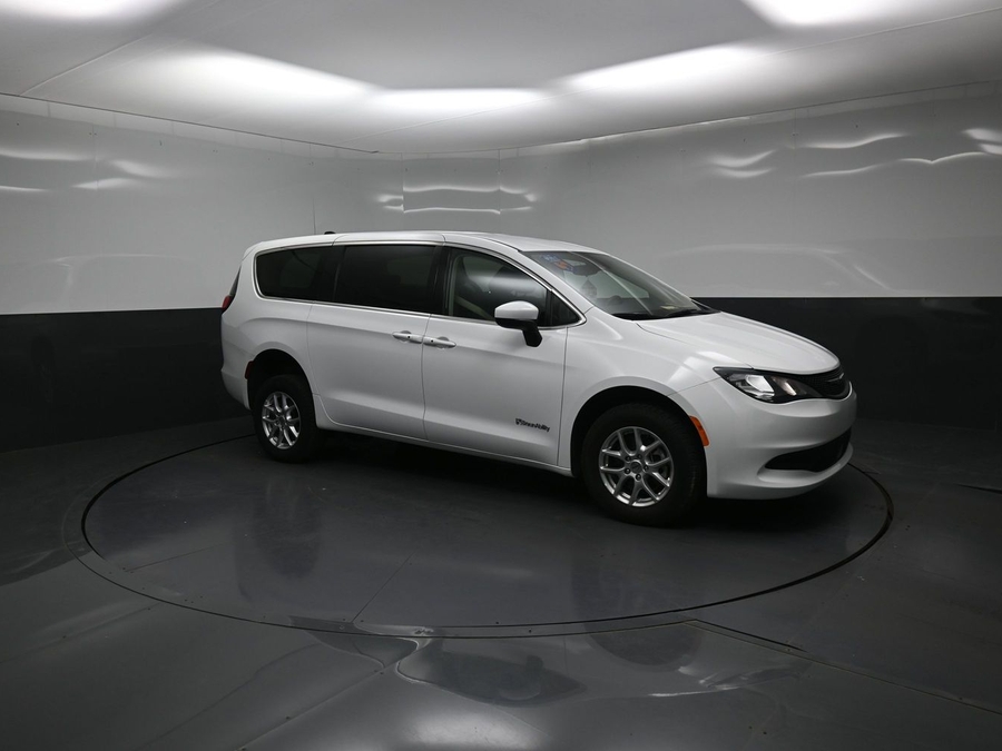 Used 2023 Chrysler Voyager LX - BraunAbility Rear Entry Fold Out Manual Ramp