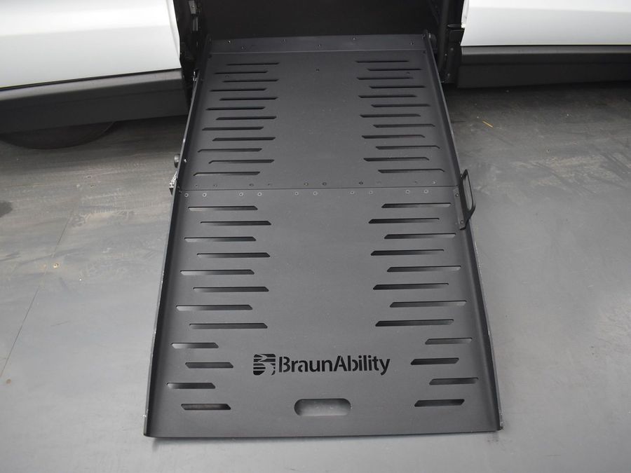 Used 2024 Chrysler Voyager LX - BraunAbility Side Entry Entry Fold Out Manual Ramp