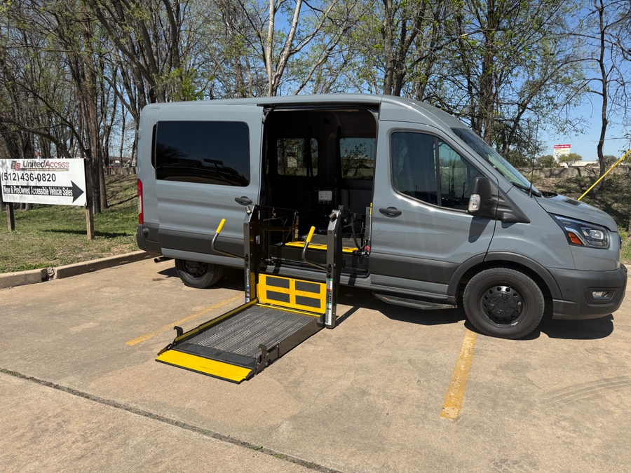 Used 2022 Ford Transit 250 AWD XL - SUNSET VANS Side Entry Entry Lift Automatic Ramp