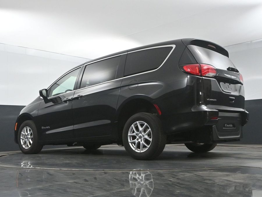 Used 2022 Chrysler Voyager LX - BraunAbility Rear Entry Entry Fold Out Manual Ramp