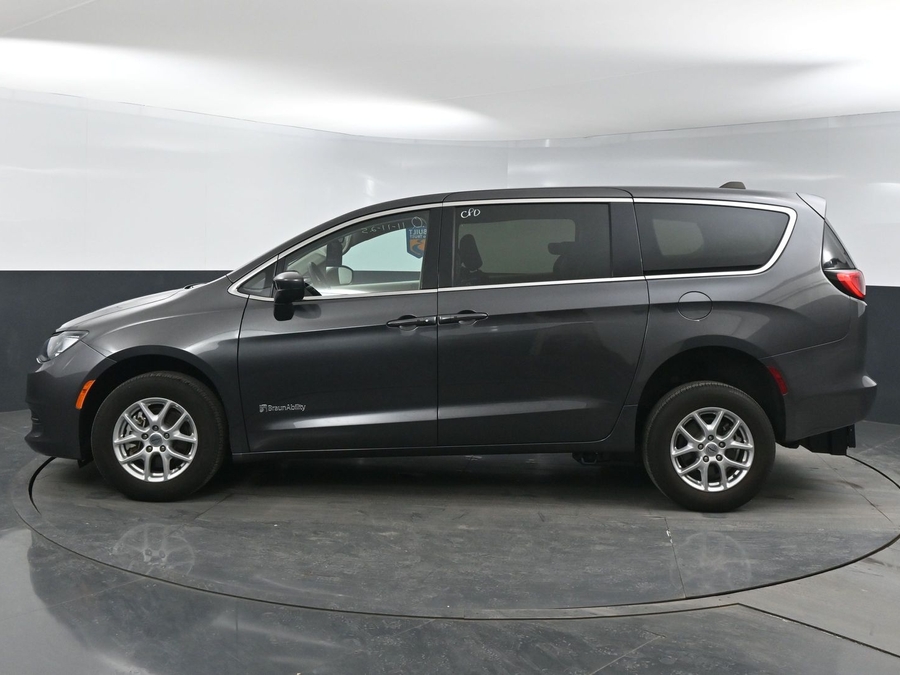Used 2023 Chrysler Voyager LX CPO - BraunAbility Rear Entry Entry Fold Out Manual Ramp