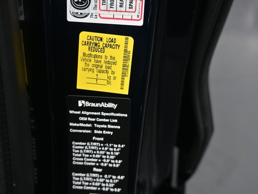 New 2026 Toyota Sienna Hybrid XSE Sport - BraunAbility Side Entry In Floor Automatic Ramp