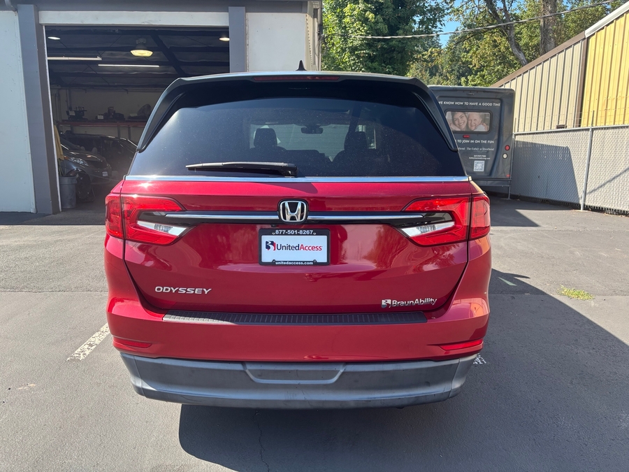 Used 2021 Honda Odyssey EX-L - BraunAbility Side Entry In Floor Automatic Ramp