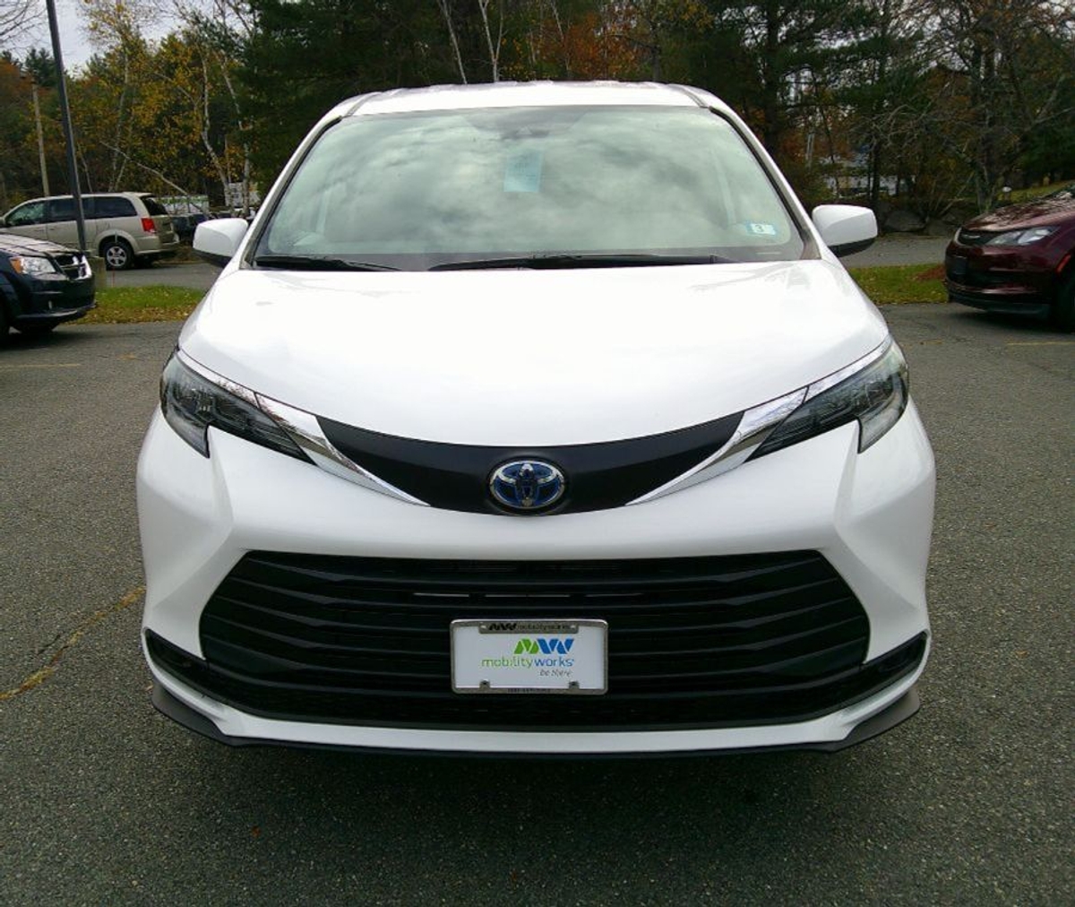 White Toyota Sienna image number 3