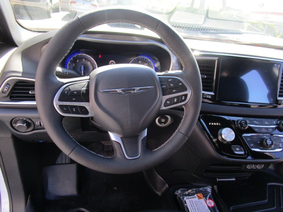 New 2025 Chrysler Voyager LX - BraunAbility Commercial Rear Entry Entry Fold Out Manual Ramp