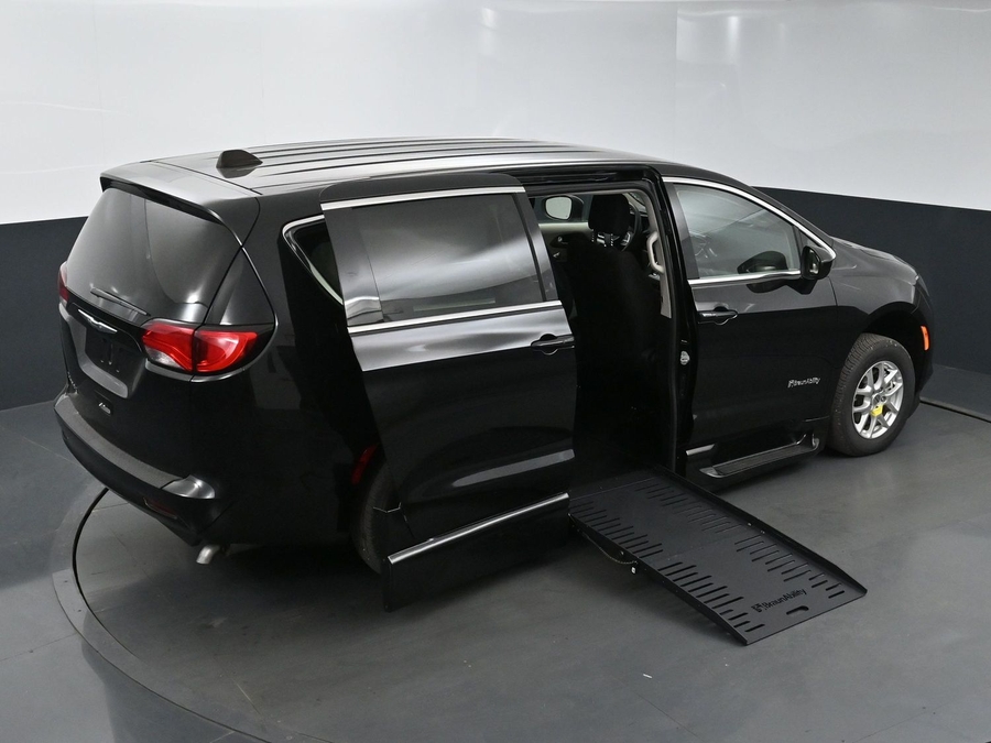 Used 2023 Chrysler Voyager LX - BraunAbility Side Entry Entry Fold Out Automatic Ramp
