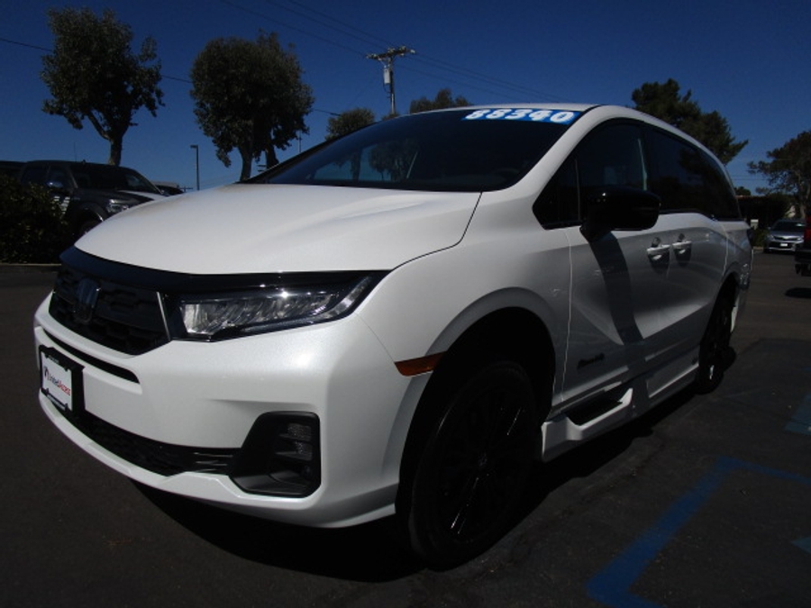 Used 2025 Honda Odyssey Sport-L - BraunAbility Side Entry Entry In Floor Automatic Ramp