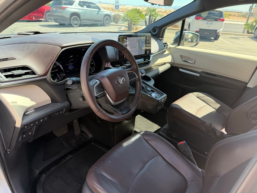 Used 2024 Toyota Sienna Hybrid Platinum - BraunAbility Side Entry Fold Out Automatic Ramp