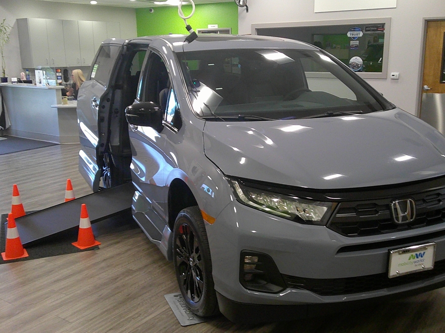 Grey Honda Odyssey image number 1