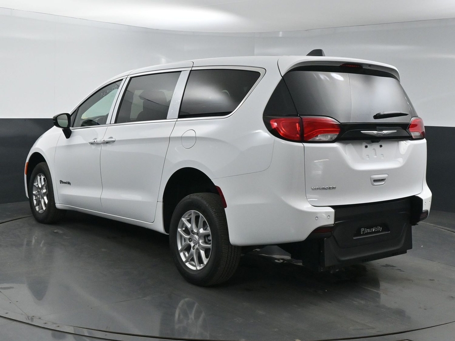 Used 2023 Chrysler Voyager LX - BraunAbility Rear Entry Fold Out Manual Ramp