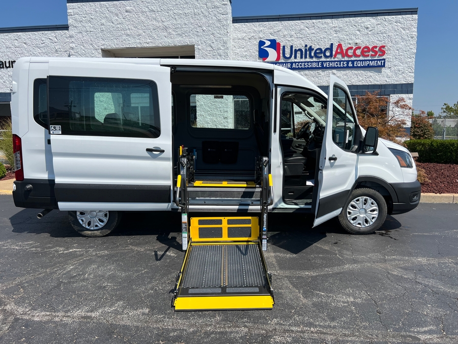 New 2026 Ford Transit 150 - Driverge Commercial Side Entry Lift Automatic Ramp