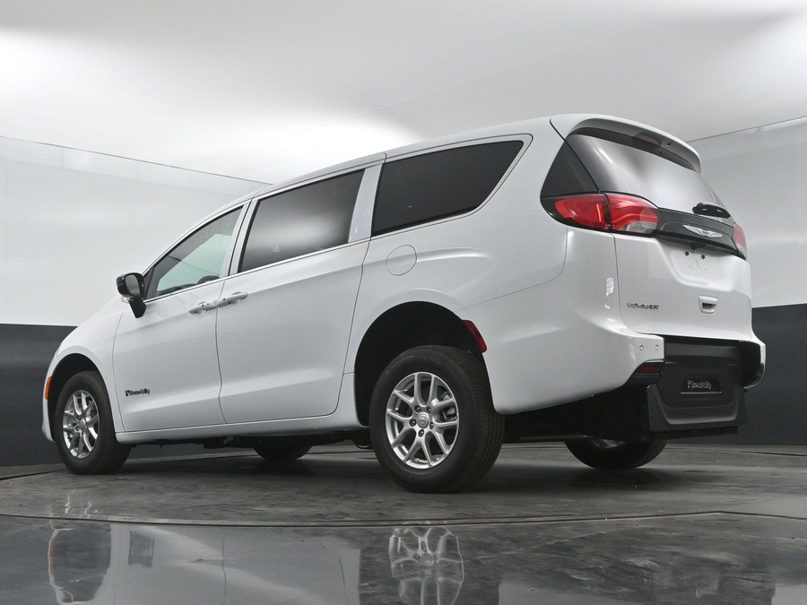 Used 2023 Chrysler Voyager LX - BraunAbility Rear Entry Fold Out Manual Ramp