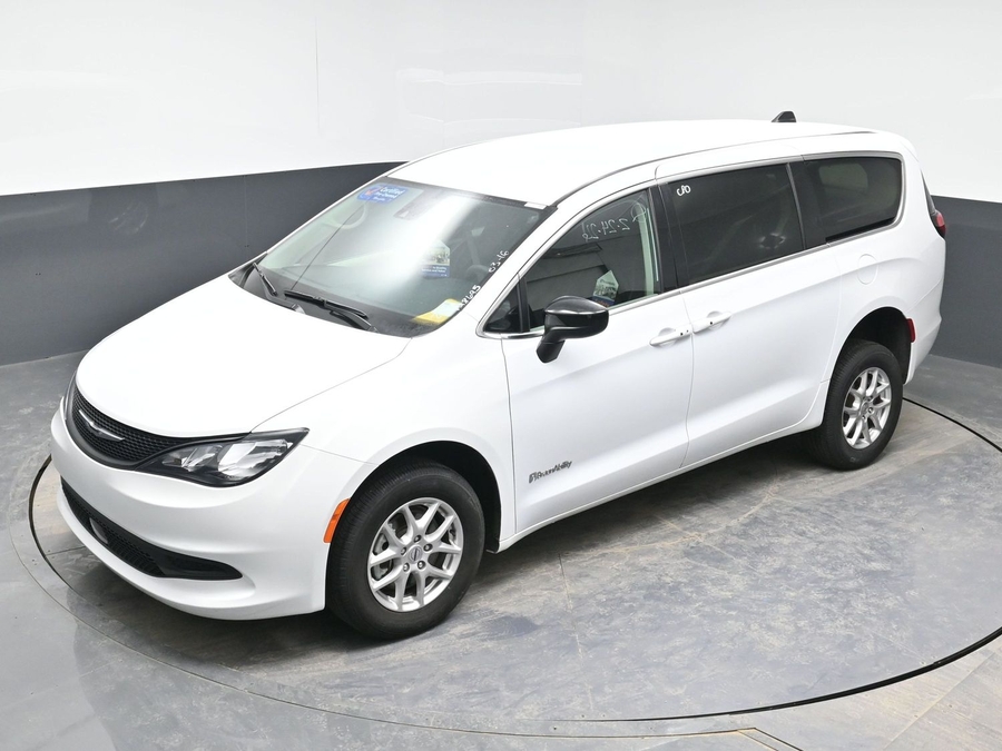 Used 2024 Chrysler Voyager LX - BraunAbility Rear Entry Entry Fold Out Manual Ramp